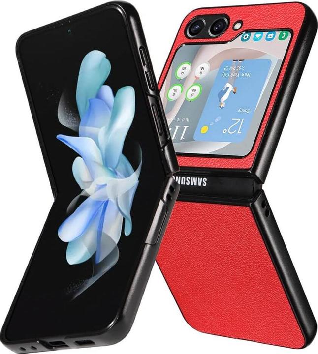 Immagine prodotto Cover-Discount Galaxy Z Flip5 - Cover protettiva ibrida rossa (Samsung Galaxy Z Flip5)
