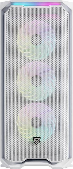 Actual product image Nfortec NF-CS-KRATERX-W (ITX, ATX, mATX)