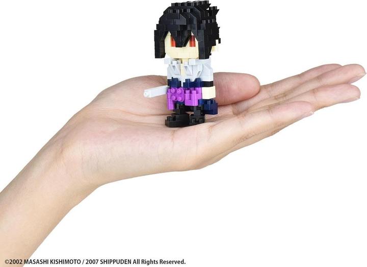 Actual product image Nanoblock NARUTO Sasuke Uchiha