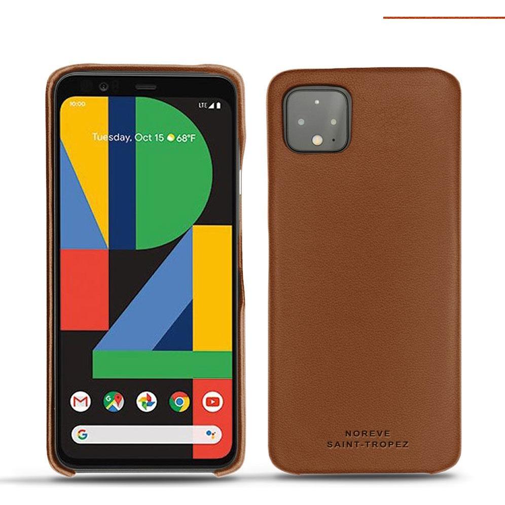 Noreve Lederschutzhülle (Google Pixel 4 XL), Smartphone Hülle, Braun