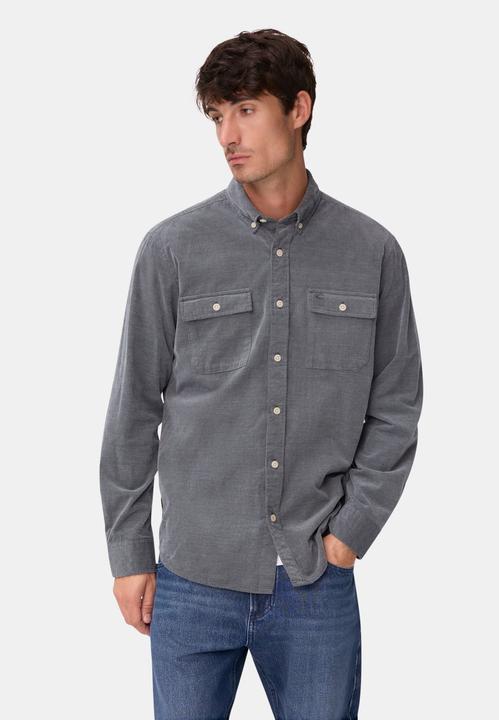 Actual product image Camel Active Langarmhemd mit aufgesetzten Taschen (S)