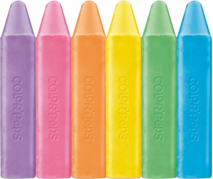Image du produit Maped Craies pour peinture COLOR'PEPS, étui carton de 6 pièces (6x)