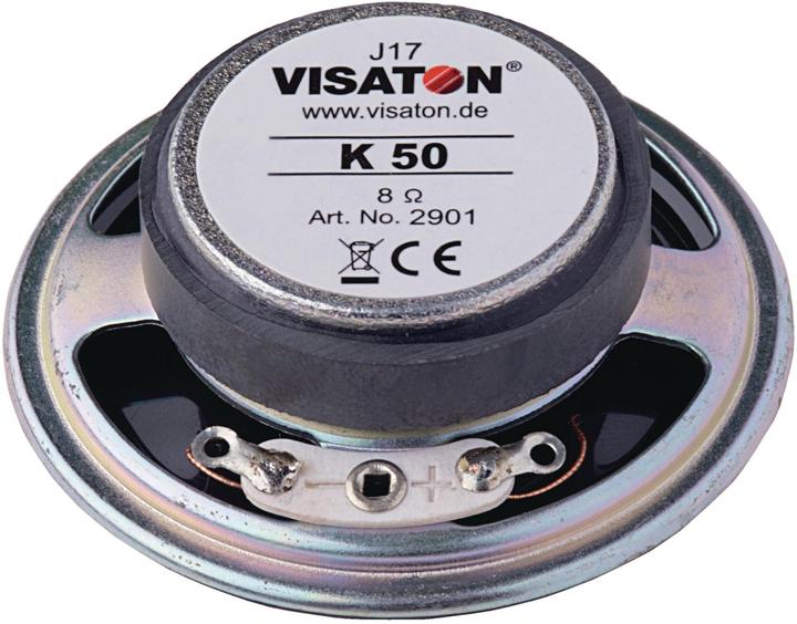Image du produit Visaton Haut-parleur à large bande K 50, 8 ohms