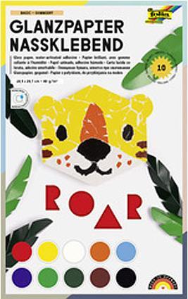 Produktbild Folia Buntpapiermappe, 10 Blatt 18,5x29,7cm, farbig sortiert (18.5 x 29.5 cm, 80 g/m²)