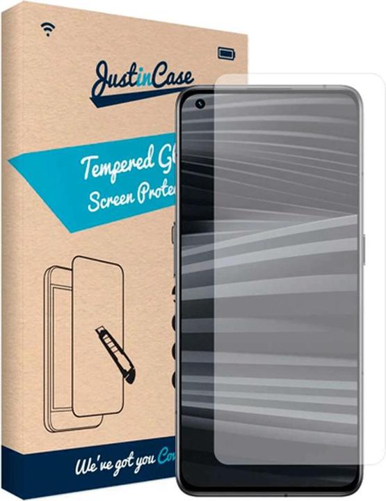 Actual product image Just in Case Tempered Glass Clear Screen Protector Realme GT2/NEO 3T (1 Piece, Realme GT Neo 3T, Realme GT2)