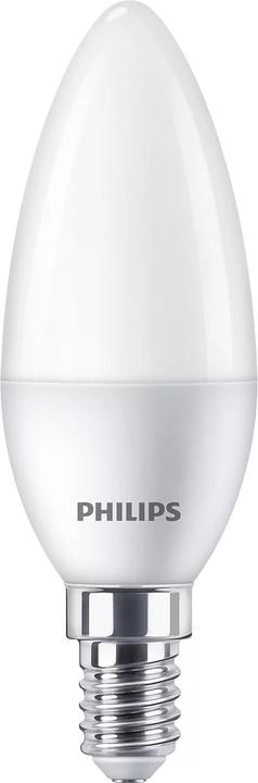 Image du produit Philips Ampoule LED E14 Lot de 4 en forme de bougie 40W 4000K (E14, 4.90 W, 470 lm, 4 x, F)