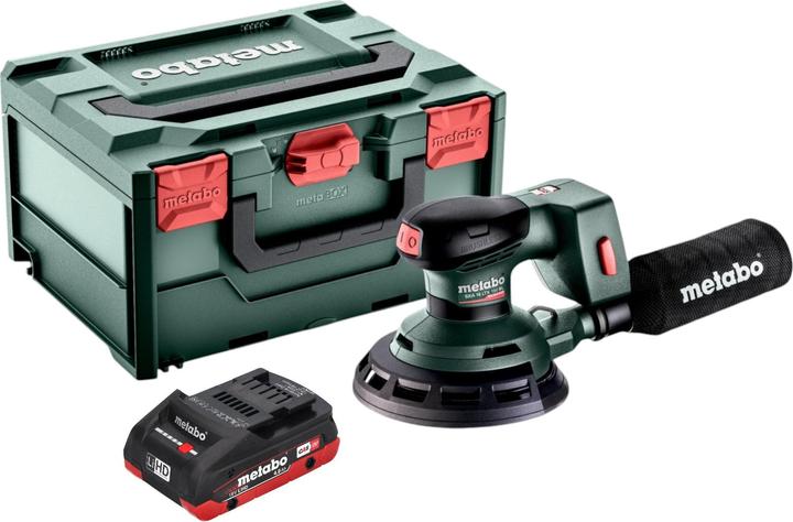 Produktbild Metabo SXA 18 LTX 150 BL Akku Exzenterschleifer 18 V 150 mm Brushless + 1x LiHD Akku 4,0 Ah + (Exzenterschleifer)
