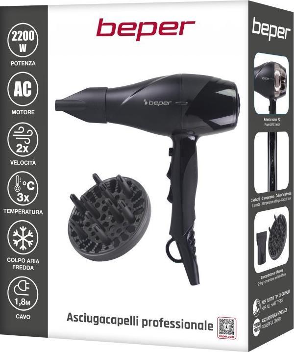 Produktbild Beper Hair dryer P301ASC002 (2200 W)