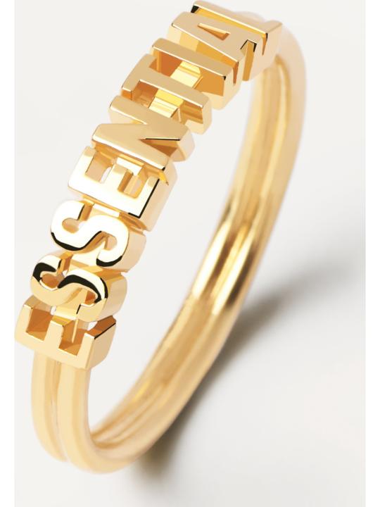 Produktbild Pd Paola PDPAOLA - ElegantnÃ­ pozlacenÃ½ prsten ESSENTIAL Gold AN01-608 - Circuit: 54 mm (L) (54, 925 Silber)