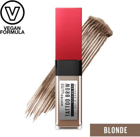 Actual product image Maybelline New York Tattoo Brow 36H Styling Gel (259 Blonde)