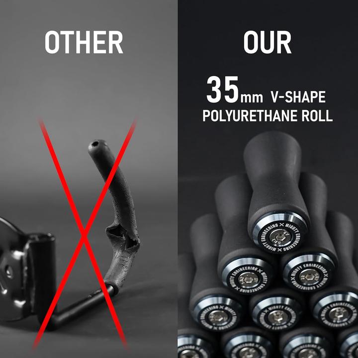 Image du produit Mighty Engineering Fahrrad Wandhalterung Vertikal für Rennrad & MTB