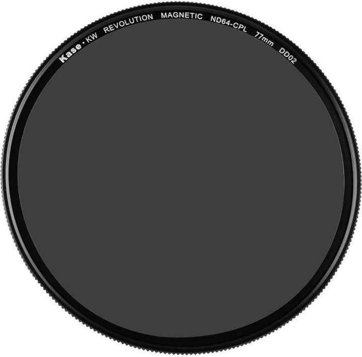 Produktbild Kase KW Revolution magnetischer Rundfilter ND64-CPL combiné (82 mm, ND- / Graufilter)