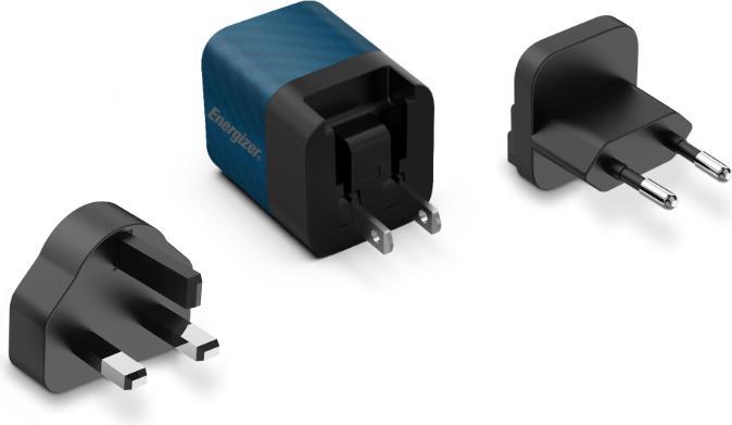 Produktbild Energizer Power-Delivery Ladegerät – 20 W – EU/UK/US, blau (20 W)