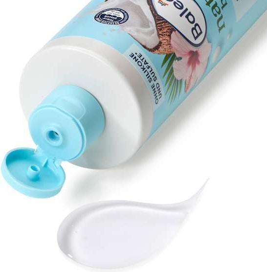 Produktbild dm Balea Natural Beauty Bio-Hibiskus-Extrakt und Cocosmilch (400 ml, Flüssiges Shampoo)