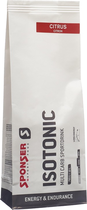 Actual product image Sponser Isotonic (Lemon, 1 x)