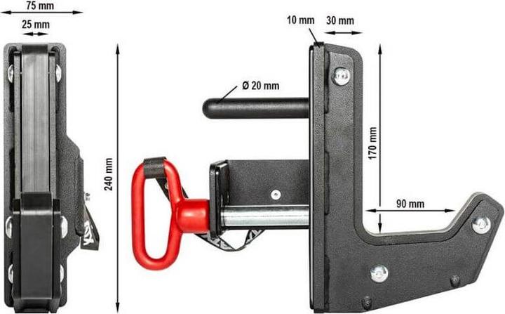 Actual product image ATX Heavy Duty J-Hooks Type 3 / Series 800
