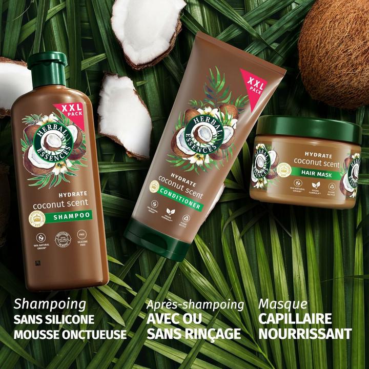 Actual product image Herbal Essences HERBAL ESSENCE AROMA COCO feuchtigkeitsspendendes Shampoo 680 ml (Liquid shampoo, 680 ml)
