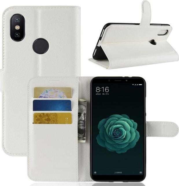 Produktbild MU Classic Litchi Leder Bookcover Series (Xiaomi Mi A2 Lite?)