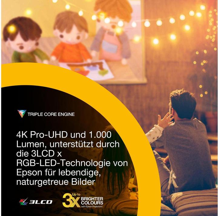 Produktbild Epson Lifestudio Flex - EF-72 (4K, 1000 lm, 1.2:1)