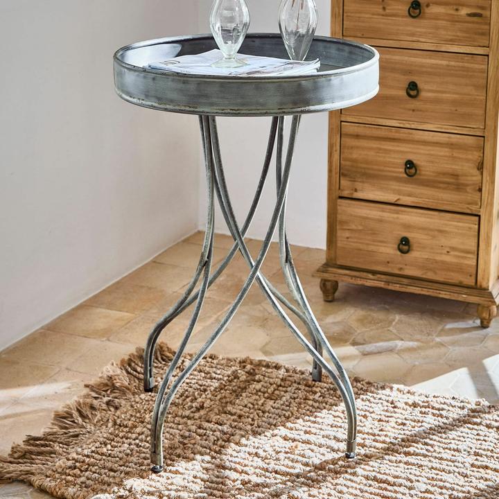 Image du produit Loberon Beistelltisch Nuagette antikgrau (53.50 x 81 cm)