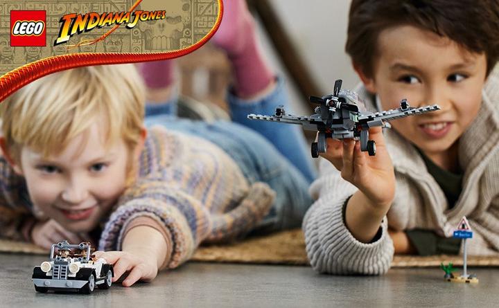 Actual product image LEGO Escape from the fighter plane (77012, LEGO Indiana Jones)
