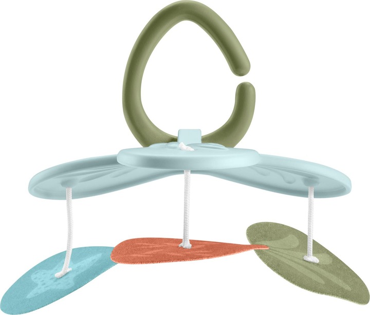Productafbeelding Fisher-Price Simply Senses sensorische belevingsdeken speelmat voor baby's met 6 sensorische speeltjes