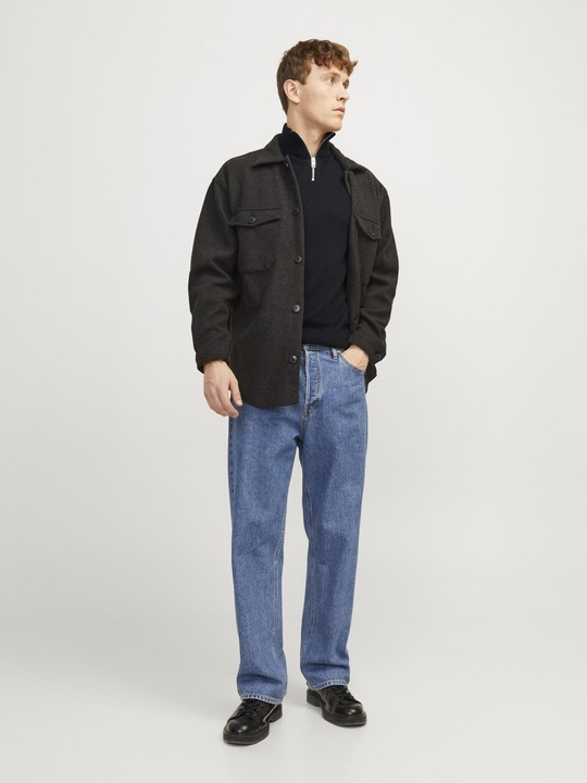 Image du produit Jack & Jones Pull-over en tricot semi-zip (M)