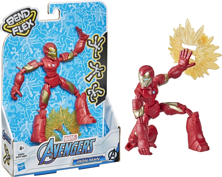 Image du produit Hasbro Avengers Bend and Flex ass.