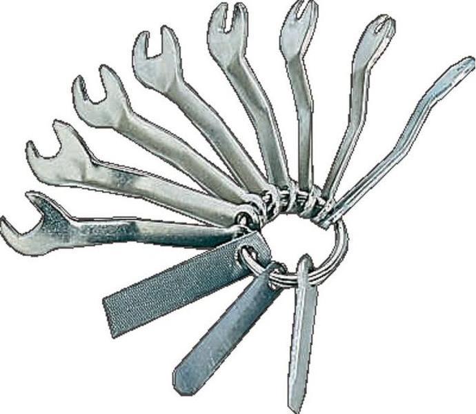 Actual product image Bahco Magnetic key Sandvik Belzer (7.5 mm, 5.5 mm, 4.5 mm, 6.5 mm)