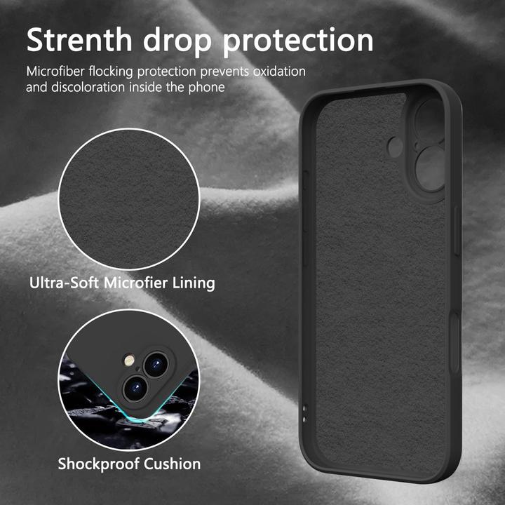 Actual product image Cbx Silicone case for iPhone 16 (Apple iPhone 16)