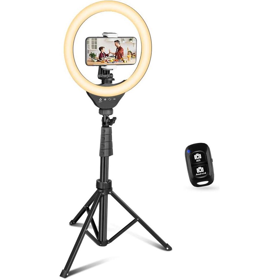 UBeesize Ring light with tripod buy at Galaxus