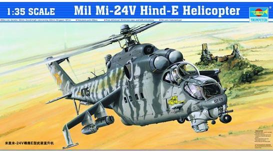 Produktbild Trumpeter Mil Mi-24 V Hind-E