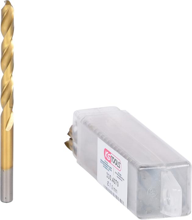 Produktbild KS Tools HSS TiN Spiralbohrer (7 mm)