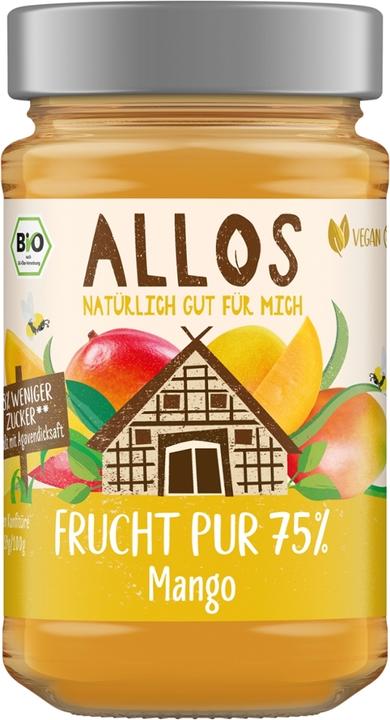 Actual product image Allos Fruit spread mango (250 g)