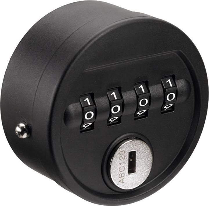 Actual product image Hettich Zahlenschloss 60 mit Fixcode schwarz