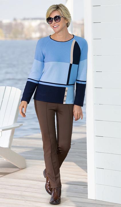 Actual product image Rabe Intarsien-Pullover (38)