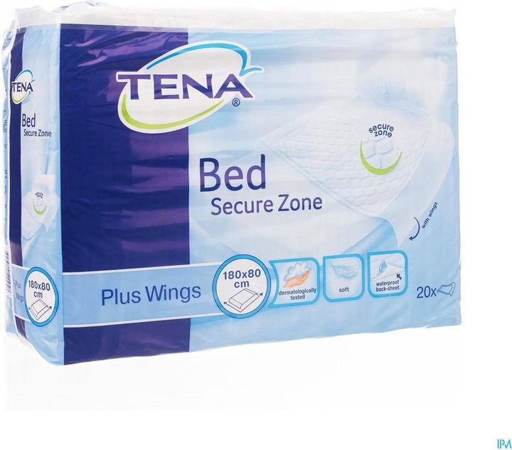 Actual product image Tena Bed Plus Wings (20x)