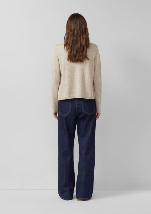 Produktbild s.Oliver Strickjacke Weiche Strickjacke aus Alpakamix (36)