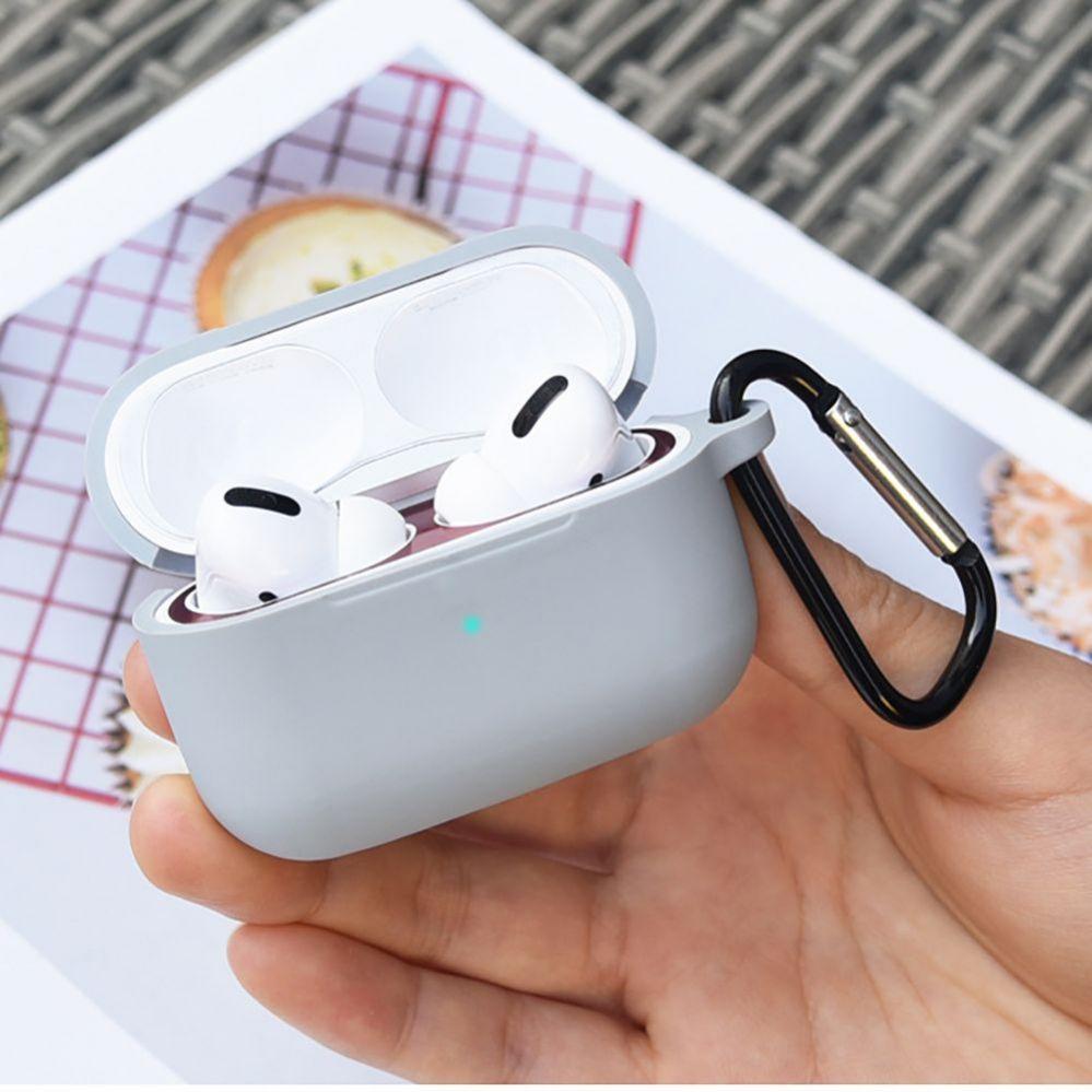 Thumbnail - Tech-Protect Icon Hook do Apple Airpods Pro 1 / 2 czarny (Kopfhörer Tasche), Kopfhörertasche + Schutzhülle, Schwarz