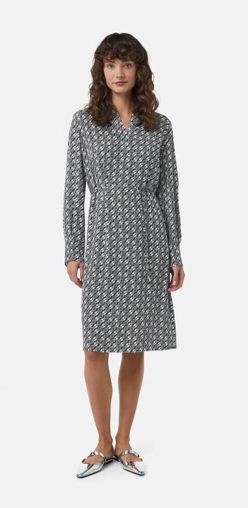 Produktbild Comma Kleid Crêpe-Kleid mit Icon-Muster (34)