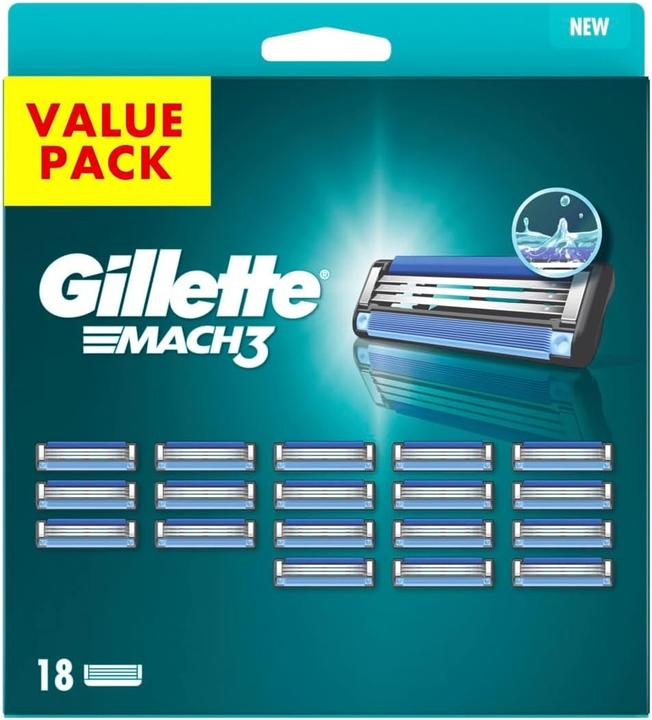 Produktbild Gillette Refill Blades Mach3 6x18CT (108 x)