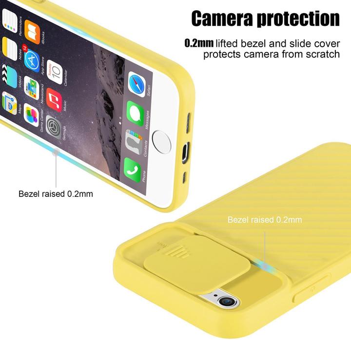 Actual product image Cadorabo TPU cover with camera protection (Apple iPhone 6 Plus)
