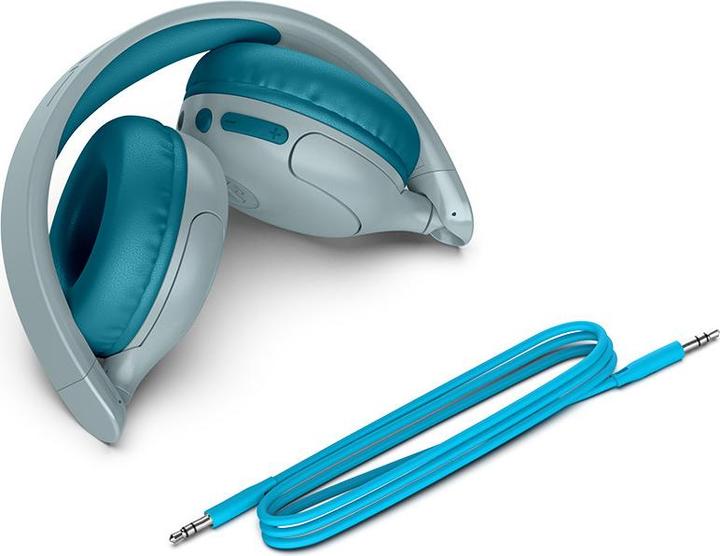 Actual product image JLab Audio JBuddies Pop Wireless On-Ear Teal