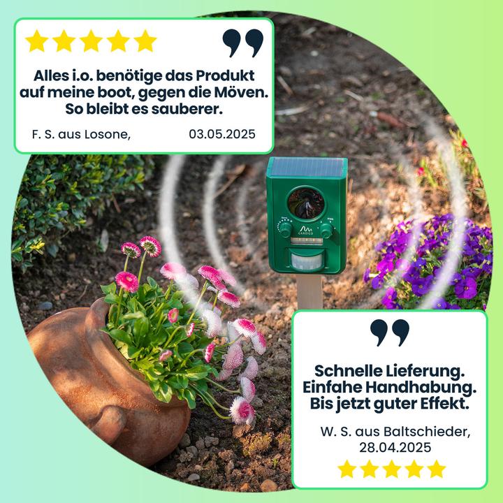 Produktbild Gardigo Solar Tier-Vertreiber