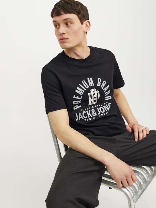Immagine prodotto Jack & Jones T-shirt stampata con scollo rotondo (XS)