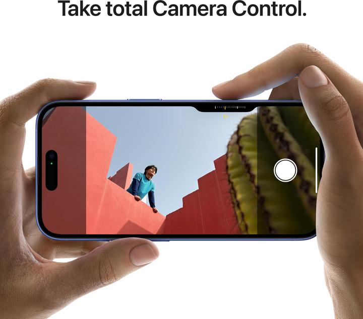 Image du produit Apple iPhone 16 (256 Go, Blanc, 6.10", SIM + eSIM, 48 Mpx, 5G)