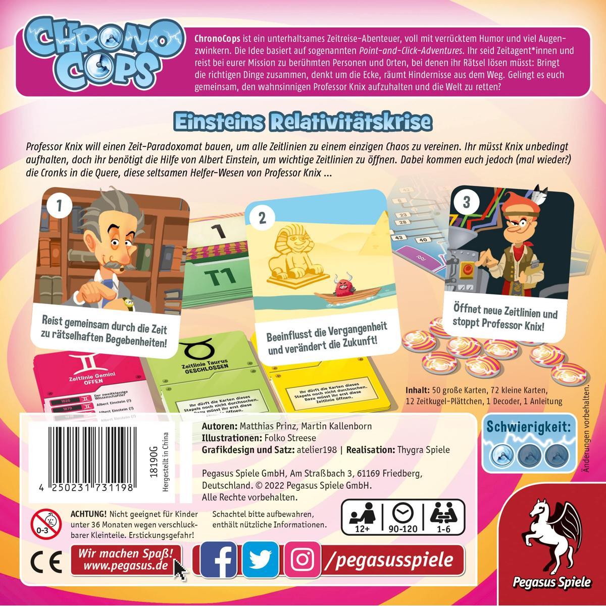 Thumbnail - Pegasus Chrono Cops - Einsteins Relativitätskrise (Deutsch)