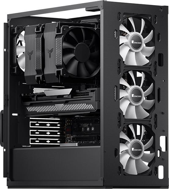 Actual product image Jonsbo VR4 (ATX, mATX, ITX)