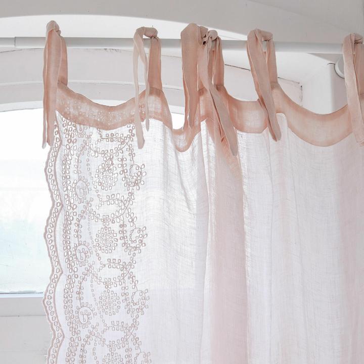 Produktbild Loberon Gardine Esmera rosa (250 x 140 cm)