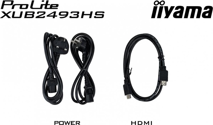 Immagine prodotto iiyama TFT 23,8/60,5cm ProLite XU2493HS-B6 *nero* 16:9 (1920 x 1080 pixel, 23.80")